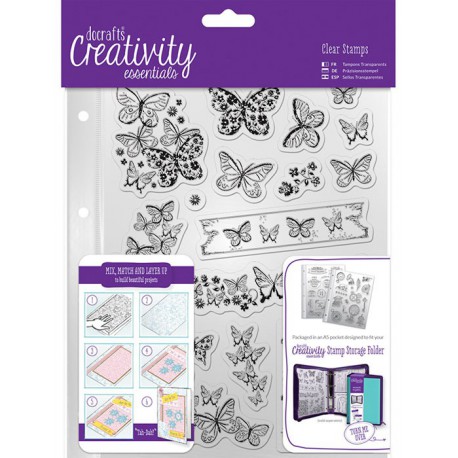 Бабочки Creativity Essentials Штампы для скрапбукинга, кардмейкинга Docrafts
