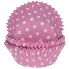 Горошек розовый Набор бумажных форм для кексов Dolce Arti