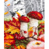  Осенняя палитра Набор для вышивания Чудесная игла 110-954
