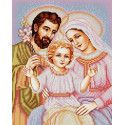  Святое семейство Канва с рисунком для вышивки Конек 9274