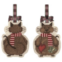  CHAT NOEL (Рождественский кот) Набор для вышивания елочной игрушки Le Bonheur des Dames 2738