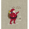  PERE NOEL LANTERNE (Рождественский фонарь) Набор для вышивания Le Bonheur des Dames 2623