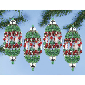  Рождественские фонарики Набор для создания елочных игрушек Design works 6237