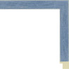 Клара (сине-голубая) Рамка для картины на подрамнике N316