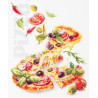 Пицца Набор для вышивания Чудесная игла 120-094
