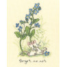  Forget me not Набор для вышивания Bothy Threads XAJ12