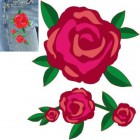 Розы Термонаклейка - вышивка Plaid