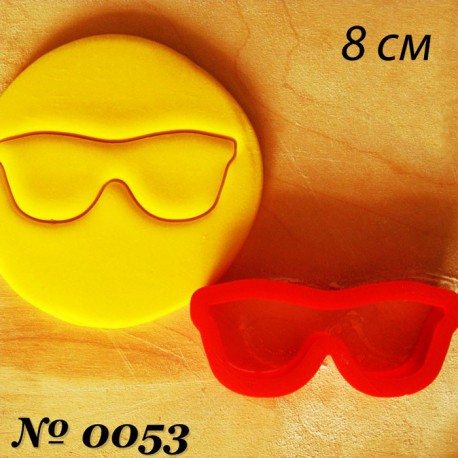 Солнечные очки Форма для вырезания печенья и пряников