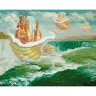 Свежий ветер Раскраска картина по номерам акриловыми красками на холсте Белоснежка