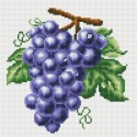 Гроздь винограда Алмазная вышивка мозаика на подрамнике Белоснежка