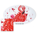  Розовый фламинго Алмазная вышивка мозаика P41
