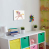 Розовый единорог Коллекция Сute unicorn Животные Для детей Детские Для девочек Для малышей Раскраска картина по номерам на холст