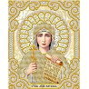  Святая Наталья в жемчуге и золоте Канва с рисунком для вышивки Благовест ЖС-5034