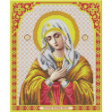 Богородица Умиление Канва с рисунком для вышивки Благовест