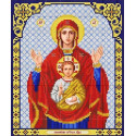  Богородица Знамение Канва с рисунком для вышивки Благовест И-4026