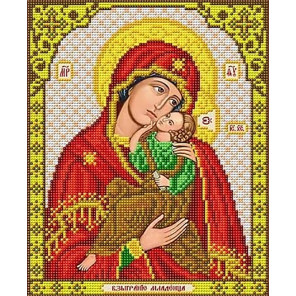 Богородица Взыграние младенца Канва с рисунком для вышивки Благовест И-4027