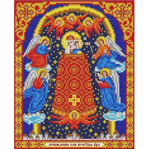  Богородица Прибавление ума Канва с рисунком для вышивки Благовест И-4030