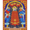 Богородица Прибавление ума Канва с рисунком для вышивки Благовест