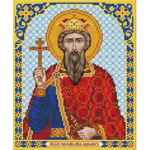 Святой Владимир Канва с рисунком для вышивки Благовест И-4111