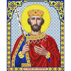  Святой Константин Канва с рисунком для вышивки Благовест И-4114