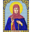 Святая Ангелина Канва с рисунком для вышивки Благовест