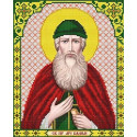 Святой Вадим Канва с рисунком для вышивки Благовест