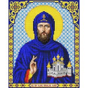 Святой Князь Олег Брянский Канва с рисунком для вышивки Благовест