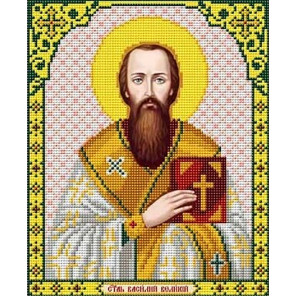  Святой Василий Канва с рисунком для вышивки Благовест И-4176