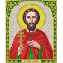 Святой Леонид Канва с рисунком для вышивки Благовест