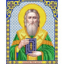 Священомученик Валентин Канва с рисунком для вышивки Благовест