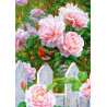  Розы Канва для вышивки лентами Каролинка КЛ-3091