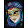  Венецианская маска Набор для вышивания МП Студия 2073