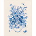  Голубые цветы Набор для вышивания Eva Rosenstand 12-646