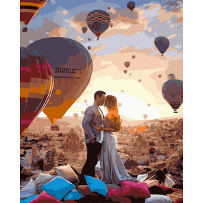  Воздушные шары Раскраска картина по номерам на холсте ZX 24235