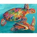 Морские черепахи Алмазная вышивка мозаика Гранни