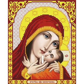  Богородица Касперовская Канва с рисунком для вышивки Благовест И-4069