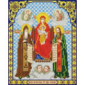 Богородица Успение Канва с рисунком для вышивки Благовест