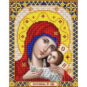  Богородица Корсунская Канва с рисунком для вышивки Благовест И-5022