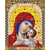  Богородица Корсунская Канва с рисунком для вышивки Благовест И-5022