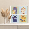 Манеки-неко на благополучие Манящий кот Деньги Любовь Котики Кошки Животные Япония Для детей Детские Для девочек Раскраска карти