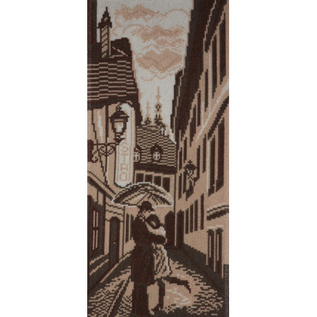  Городской роман Канва с рисунком для вышивания Матренин Посад 1430
