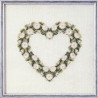  Сердце из ромашек Набор для вышивания Oehlenschlager 65171
