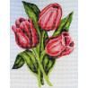  Тюльпаны Канва жесткая с рисунком для вышивки Gobelin L 43.100