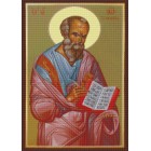 Святой Апостол и Евангелист Иоан Богослов Алмазная вышивка мозаика с рамкой Цветной