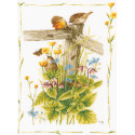  Cozy garden corner Набор для вышивания LanArte PN-0180560