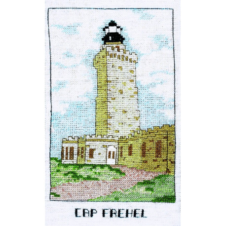  PHARE CAP FREHEL (Маяк Кап Фреель) Набор для вышивания Le Bonheur des Dames 1981