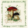  BOLET CEPE DE BORDEAUX (Белый гриб) Набор для вышивания Le Bonheur des Dames 1682
