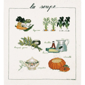  SOUPE (Суп) Набор для вышивания Le Bonheur des Dames 1180