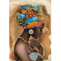 Южная красавица Канва с рисунком для вышивки бисером Конек