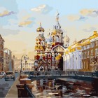 Виды Петербурга Раскраска картина по номерам акриловыми красками Color Kit